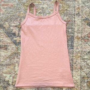 No Boundaries Pink Sleeveless Fitted Camisole